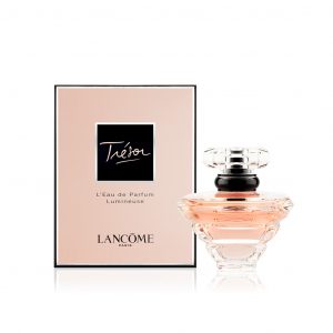 Packshot flacon et packaging Trésor de Lancôme.
