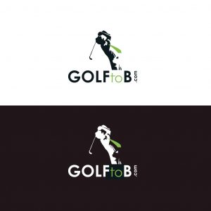Création du logo Golftob, plate-forme de mise en relation btob.