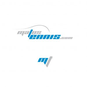 Création du logo Matos-tennis, magasin de tennis en ligne.