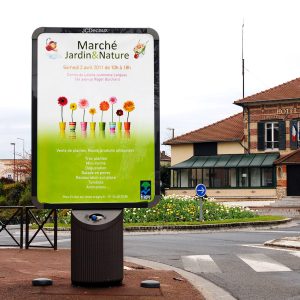 Communication print : affiche Decaux